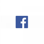 Facebook's logo photo