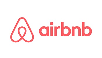 Airbnb Horizontal Lockup | Rausch RGB, JPG